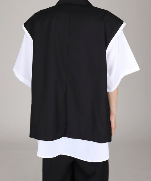 Vest & Wide Pants Co-ord